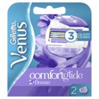 Gillette Venus BREEZE ComfortGlide кассеты для бритья (2шт), ПОЛЬША, код 3031001012, штрихкод 770201888643, артикул кассеты