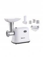 Мясорубка SAKURA SA-6420STW 1500Вт реверс + компл нас, КИТАЙ, код 36607090143, штрихкод 462715382437, артикул SA-6420STW