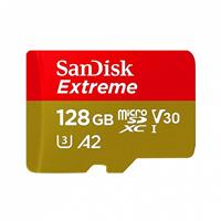 Карта флэш-памяти MicroSD 128 Гб SanDisk Extreme A2 UHS-I U3 без адаптера (170 Mb/s) (red) 213048
