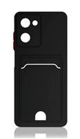 Чехол Df для смартфона realme 10 (4g) rmcardcase-04 (black) 
