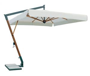 Зонт Scolaro Torino Braccio, цвет имитация ироко/слоновая кость