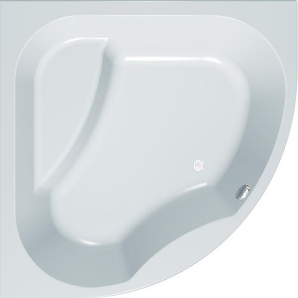 Ванна акриловая Kolpa Swan 160х160 см, комплектация Air plus