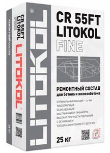Litokol Для ремонта бетона и железобетона CR55FT Fine, мешок 25 кг