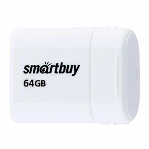Флэш накопитель USB 64 Гб Smart Buy Lara (white) 114853