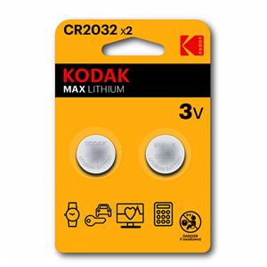 Элемент литиевый Kodak CR2032 (2-BL) (30/240) 211828
