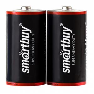 Батарейка D Smart Buy R20 (2) (24/288) 115828