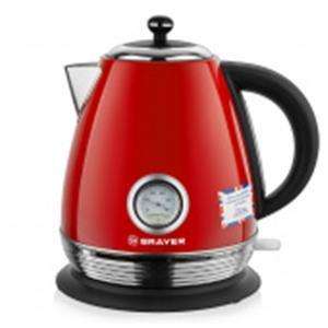Чайник электрический BRAYER BR1007RD, КИТАЙ, код 36602110027, штрихкод 912009933163, артикул