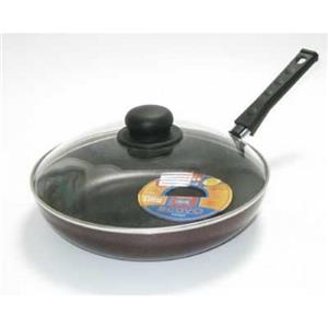 Сковорода алюминиевая 24 СЭ-028 стеклянная крышка Эксперт(8)