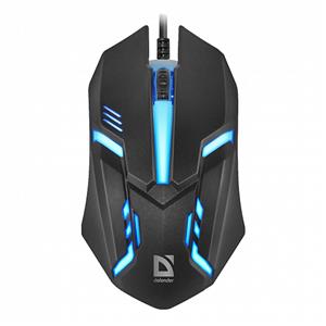 Мышь оптическая Defender MB-550 Hit игровая (black) 133963