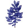 Ветка декоративная 57х23х1см EYK20-1015 Изящные листья синий (24)