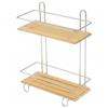 Полка двухъярусная BAMBOO-03 (26х11.5х34см), КИТАЙ, код 0860800204, штрихкод 469040816709, артикул 101245