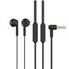 Проводные наушники с микрофоном вкладыши Celebrat G6 Jack 3,5 (black) 106432