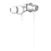 Проводные наушники с микрофоном внутриканальные Celebrat G5 Jack 3,5 (white) 106445