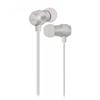 Проводные наушники с микрофоном внутриканальные Mofan MF-001 Jack 3,5 (silver) 80060