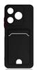Чехол Df для смартфона tecno spark 10/10c tcardcase-06 (black) 