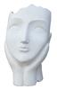 Кашпо (вазон) Idealist Face Planter белый (WFP-WHT-27)