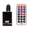 Автомобильный FM-трансмиттер - M-736 2USB, mini jack 3,5 мм (black) 84192