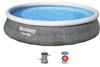 Надувной бассейн Bestway круглый 396x84 см (фильтр) арт. 57376