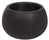 Кашпо (вазон) Prosperplast Beton Bowl DKB290-B411 чёрный 2 предмета 3.9 л