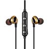 Bluetooth-наушники внутриканальные - T2 Sport (gold) 88256