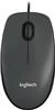 Мышь Проводная Logitech m90 черно-серый
