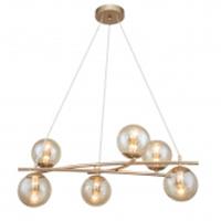 Люстра Escada 1119/6S E14*40W Gold, КИТАЙ, код 05202061098, штрихкод 505037095729, артикул 1119/6S Gold