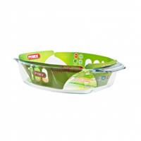 Блюдо Optimum Pyrex жаропрочное овальное 39х27см 412B (4)