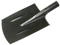 Лопата №10 штыковая прямоугольная (из рельсовой стали) с черенком 69-0-016
