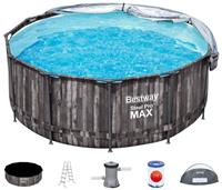 Каркасный бассейн Bestway Steel Pro Max 5619K, 366х122 см (комплект)