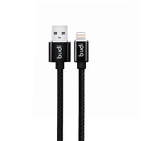 Кабель USB - Apple lightning budi M8J180 100см 2A (black) 86855