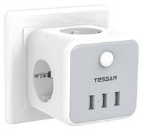 Сетевой Адаптер Tessan ts-301-de серый