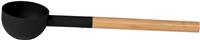 Ковш алюминиевый Maestro Woods Alu Premium-Line black с бамбуковой ручкой