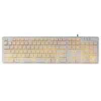 Клавиатура Dialog Katana-Multimedia KK-ML17U мембранная игровая с подсветкой USB (white) 133000