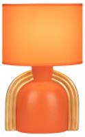 Настольная лампа Rivoli Bella 7068-501 1 * Е14 40 Вт керамика оранжевая, КИТАЙ, код 05202250079, штрихкод 506307901357, артикул Б0057263