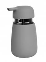 Soft серый дозатор для ж/мыла керамика B4333A-1G, КИТАЙ, код 0860600315, штрихкод 463007204233, артикул B4333A-1G