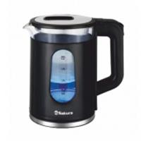 Чайник электр SAKURA SA-2735BK (2.3) стекл точечн.подсв, КИТАЙ, код 3660209129, штрихкод 462719434486, артикул SA-2735BK