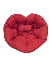 Кресло-мешок Angellini трансформер Сердце, красный