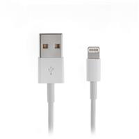 Кабель USB - Apple lightning Glossar iP5-01 100см 1,5A (white) 31307