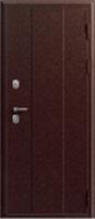 Дверь металлическая V-01 МЕТАЛЛ-МЕТАЛЛ (85мм) левая 860*2050 два замка, РОССИЯ, код 03402060278, штрихкод , артикул