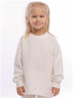 Свитшот (пуловер) для девочки Батик 005_БП23 молочный р.158, УЗБЕКИСТАН, код 63033021110, штрихкод 478200704890, артикул