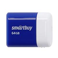 Флэш накопитель USB 64 Гб Smart Buy Lara (blue) 95160