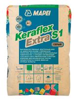 Клей для укладки керамической плитки Mapei Keraflex Extra S1 grey, 25 кг