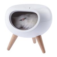 Декоративный светильник Эра nled-467-1w-w котик белый