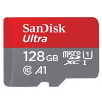 Карта флэш-памяти MicroSD 128 Гб SanDisk Ultra UHS-I без адаптера (100 Mb/s) (205135) 205135
