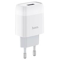 Адаптер Сетевой Hoco C72A USB 2,1A/10W (white) 114044