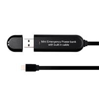 Внешний аккумулятор CC01 Mini 500mAh Lightning/USB (black) 80129