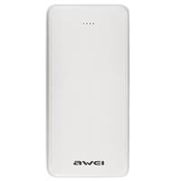 Внешний аккумулятор Awei P99K 10 000mAh Micro USB/USB*2 (white) 79052