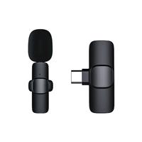 Микрофон K9 с прищепкой для телефона, Type-C (black) 209935