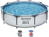 Каркасный бассейн Bestway Steel Pro Max 56408, 305x76 см (фильтр)