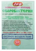 Споробактерин Ортон (фитофтороз, гниль, мучнистая роса) 20 г, Россия, код 01311040005, штрихкод 460700753087